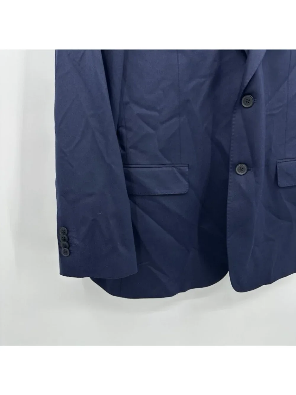 BANANA REPUBLIC jacket blazer sport coat tailored fit blue 44R business casual